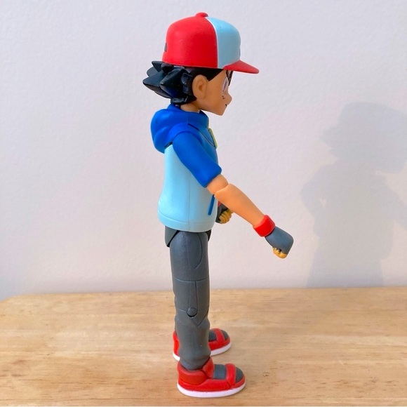 2011 Pokemon Ash Ketchum 7” Action Figure Jakks - Picture 2 of 6